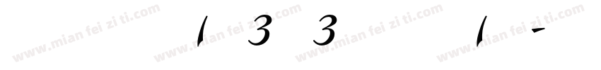 NumbersClaimcheck Regulart字体转换